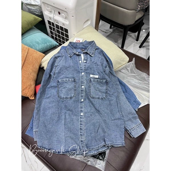 Sơ Mi Giả Bò Form Rộng Tay Dài 1681307