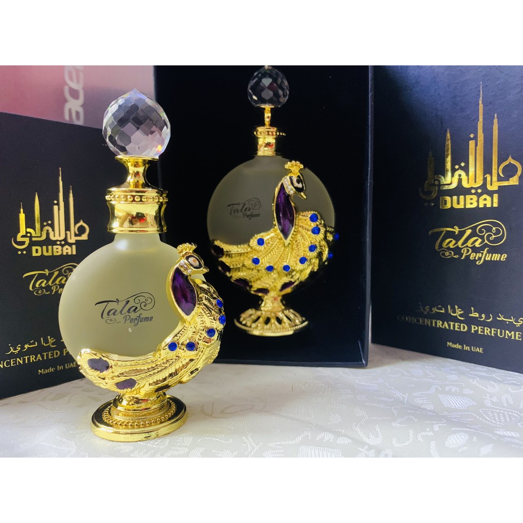 Tinh Dầu Nước Hoa Dubai TALA mẫu Công Phượng Hoàng Gold 15ml, mùi cho nam và nữ, lưu hương 24 giờ, có tem niêm phong