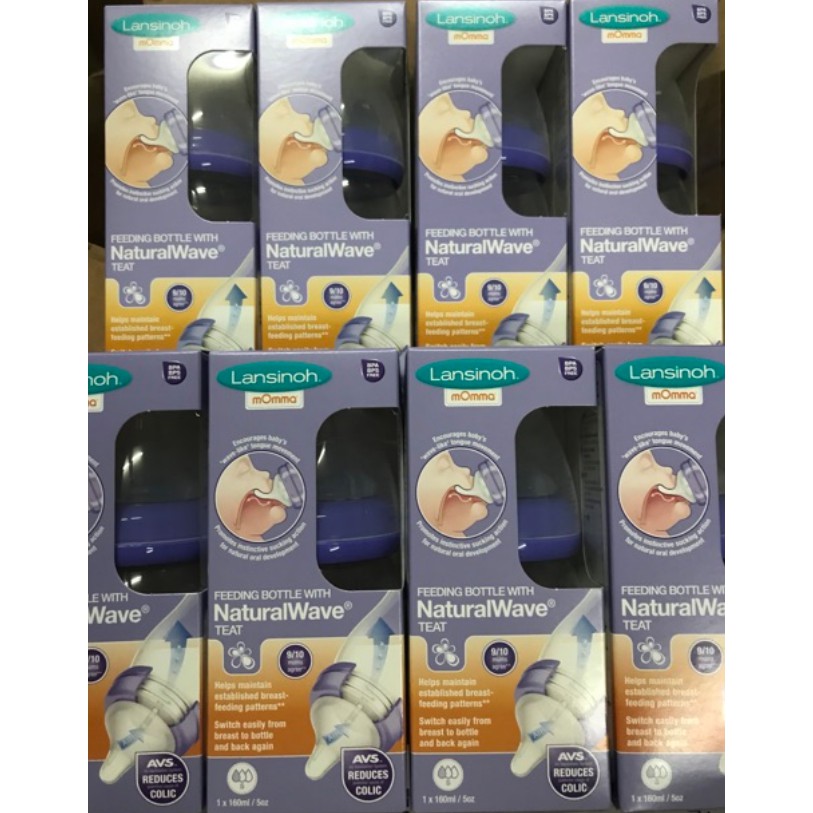 Combo 32 bình sữa Lansinoh momma 160ml