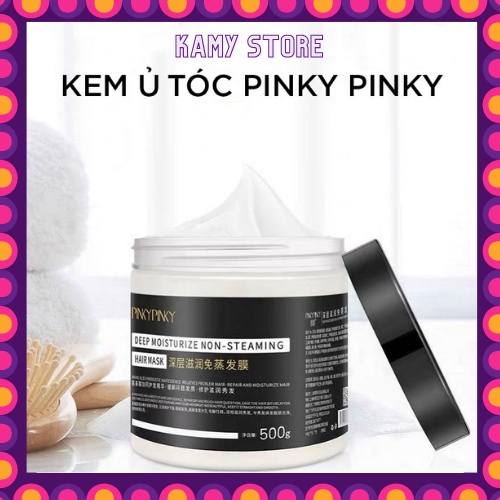 Kem Ủ Tóc Dưỡng Và Phục Hồi Tóc Hư Tổn Xơ Rối Gãy Rụng Pinky Pinky