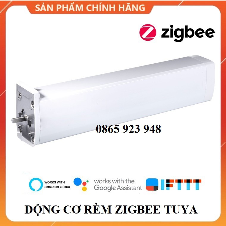 ĐỘNG CƠ RÈM ZIGBEE/WIFI TUYA SMARTLIFE ĐIỀU KHIỂN RÈM TỰ ĐỘNG QUA ĐIỆN THOẠI THÔNG MINH