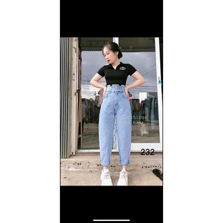 Quần baggy 3 khuy