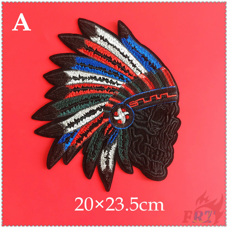 Miếng Vá Quần Áo Hình Lông Vũ Phong Cách Ấn Độ