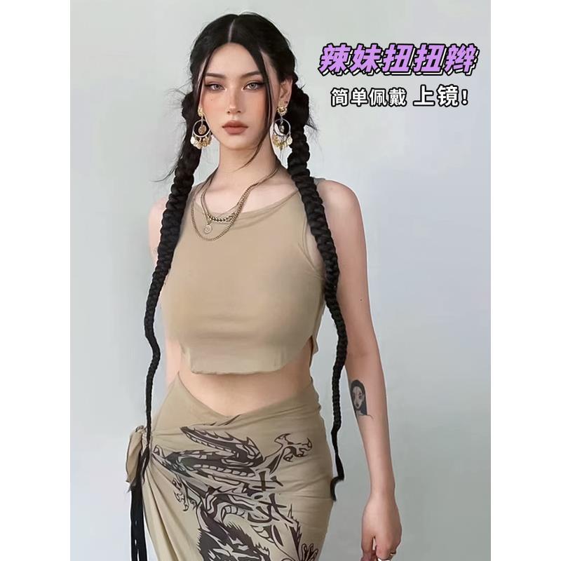 Bán Chạy!Tóc Giả Thắt Bím Đuôi Ngựa Phong Cách Âu Mỹ Cho Nữ