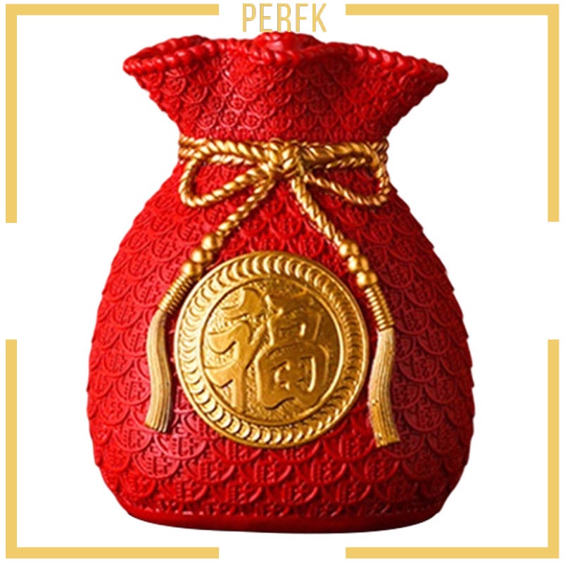 Giá đỡ bình hoa hình túi tiền may mắn trang trí đám cưới