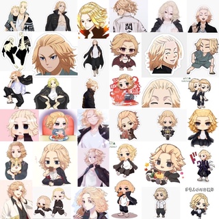 Sticker dán Mikey tokyo revevers 30 hình ép lụa khác nhau / hình dán Mikey