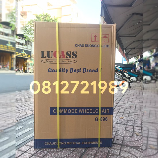 Bô Vệ Sinh Có Bánh Xe Tiện Lợi Lucass G696