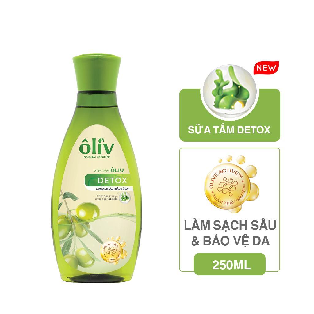 Sữa Tắm Ôliv Detox 250ml_HT