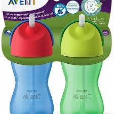 BÌNH TẬP UỐNG CÓ ỐNG HÚT KHUNG LONG BENNY PHILIPS AVENT SCF792/20