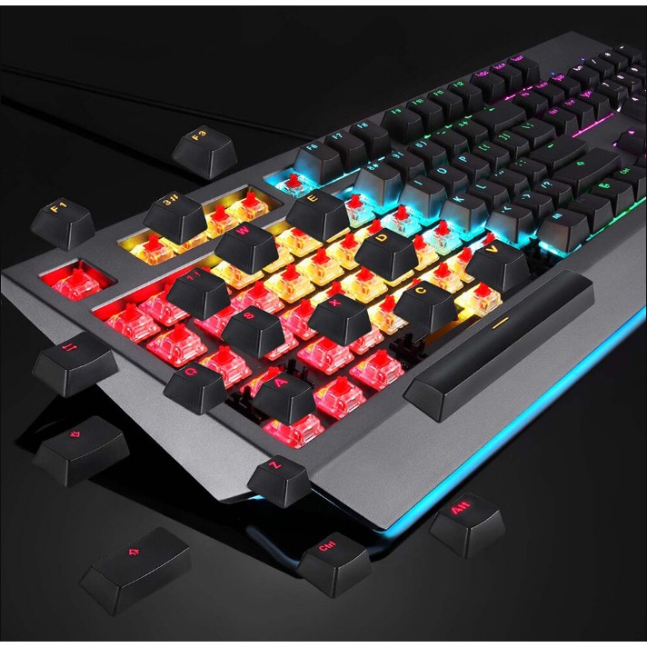 [Mã SKAMA06 giảm 8% đơn 250k]Bàn phím cơ game thủ Motospeed CK99 Gaming Keyboard LED Rainbow chống nước