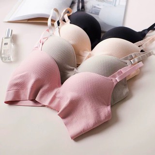 Áo bra nâng ngực không gọng - chất vải cotton xốp mềm nhẹ