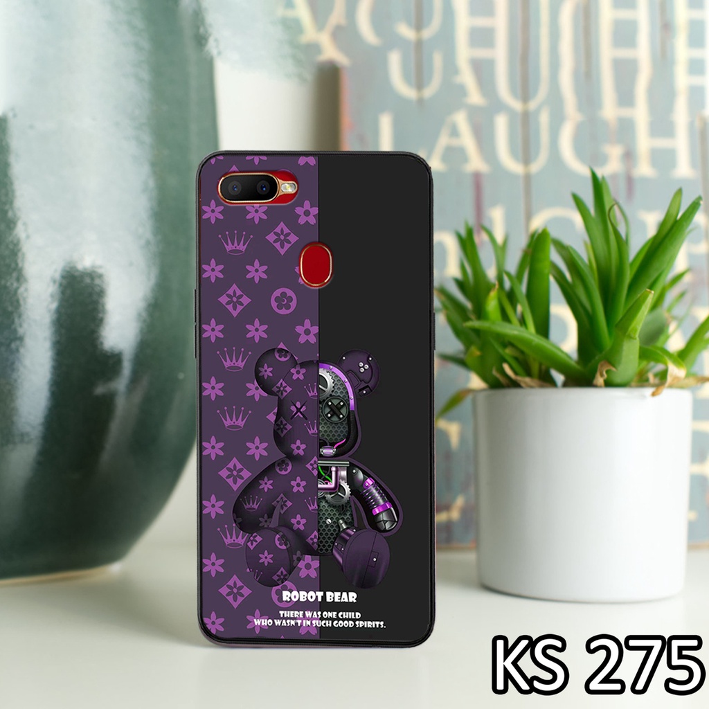 [Sale] Ốp lưng Oppo A1k/Oppo A3s/Oppo A5s/Oppo A7/Oppo A12 in hình RobotBear