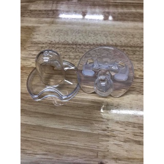 (COMB0 2 CÁI ĐẦU TRÒN/DẸP)Núm ti ngậm Cacara cho bé siêu mềm (Ảnh thật)