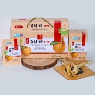 Nước Hồng Sâm Lê Cao Cấp Hàn Quốc, Giúp tăng cường sức đề kháng, đẹp da (Hộp 30 gói x 50ml)