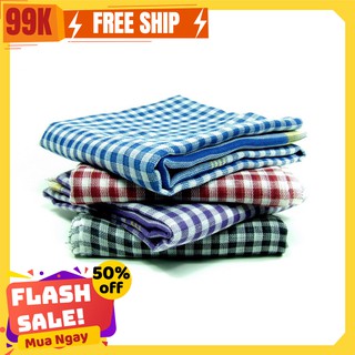 Khăn rằn Nam Bộ truyền thống khăn phượt