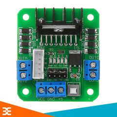 Module Điều Khiển Động Cơ L298 Xanh