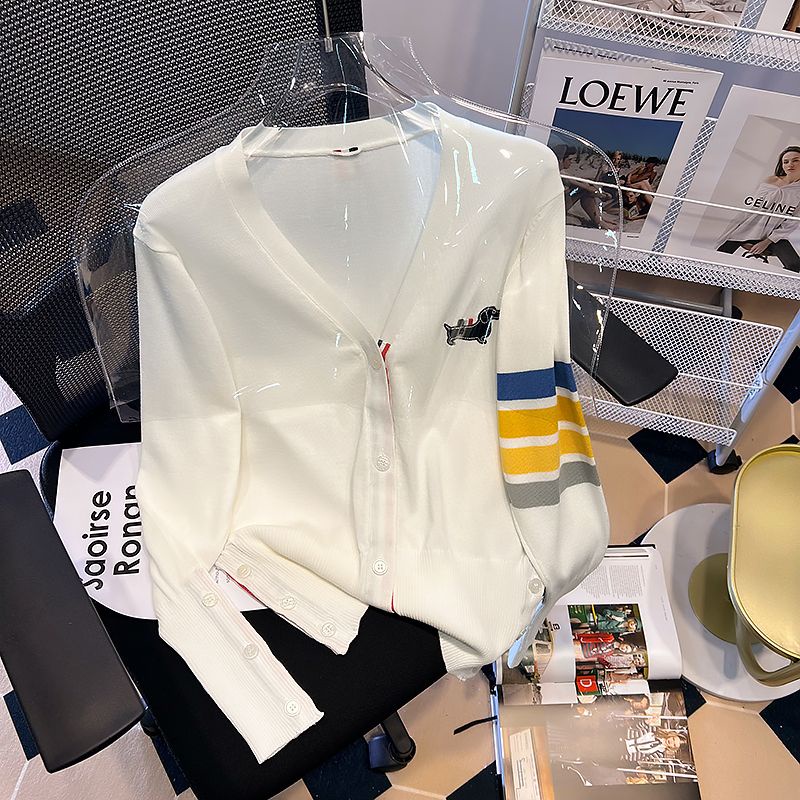 Áo Khoác Cardigan Dệt Kim Phong Cách Pháp Thời Trang Cho Nữ  tao bao