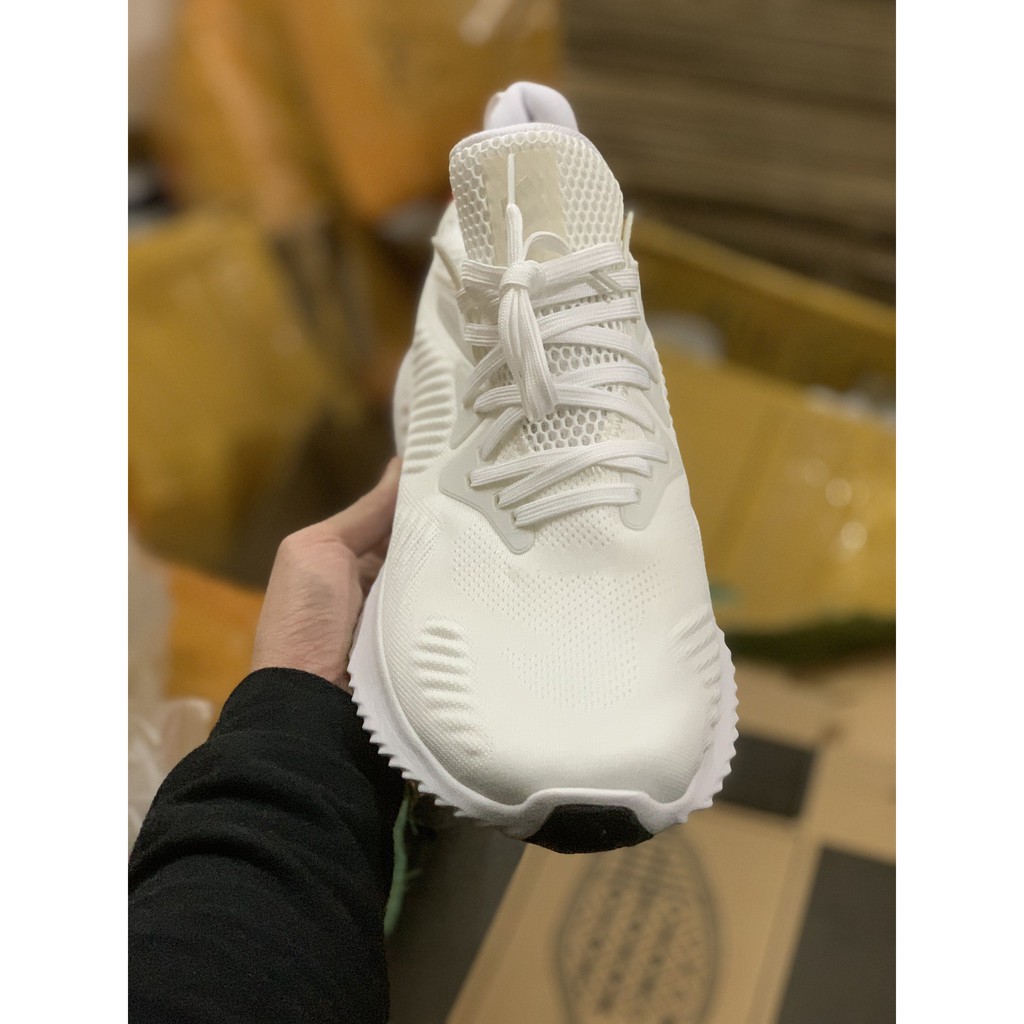 (FREESHIP+ẢNH THẬT) Giày Alphabounce 2018 trắng