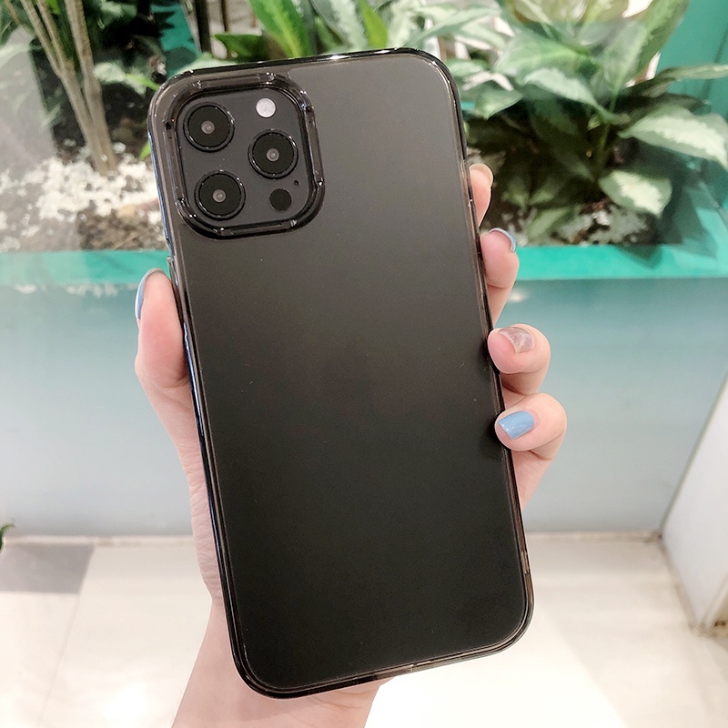Ốp điện thoại bề mặt nhám chống bụi bẩn chống ố vàng cho iPhone 12 13 Pro Max 13 Pro Mini 13