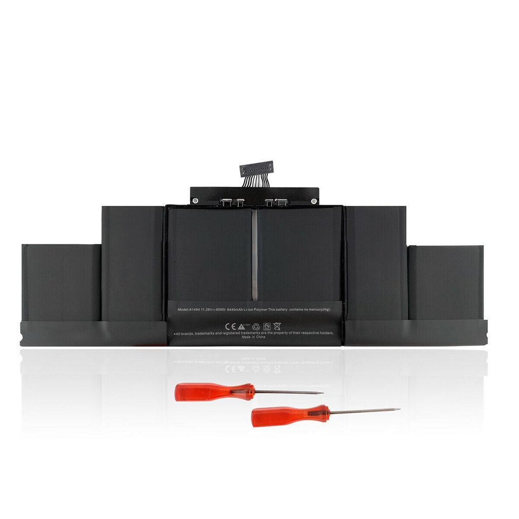 Pin Laptop P.ro 15" Retina A1494 A1398 Late 2013 2014 Mới 100%