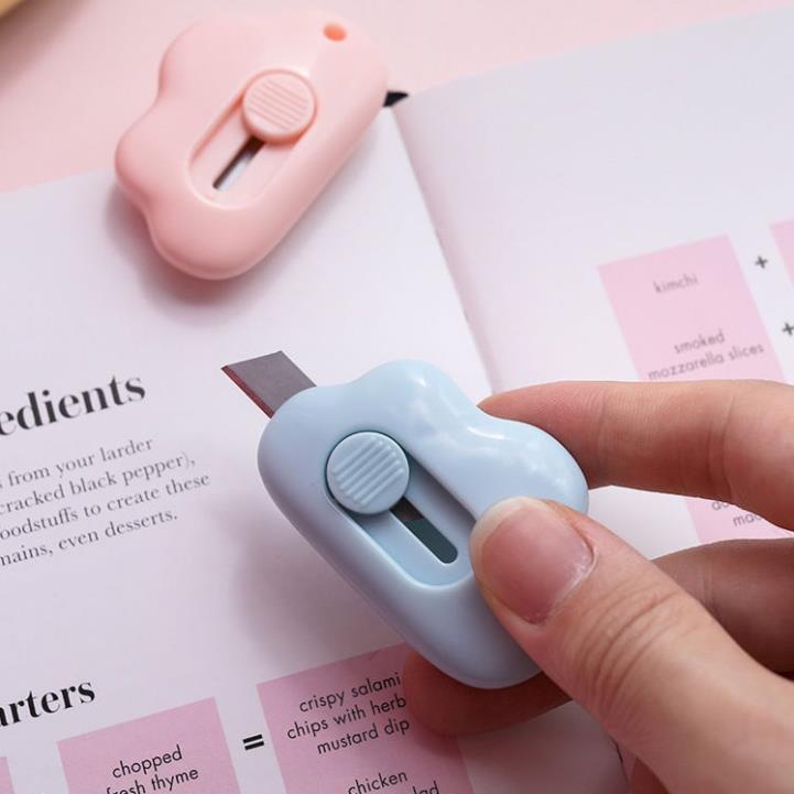 Dao rọc giấy KOLANO dao cắt giấy nhựa hình đám mây siêu dễ thương SK-001368