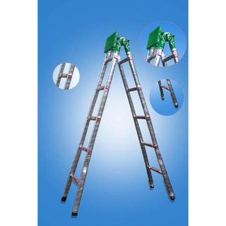 Thang inox chữ A cao 3m