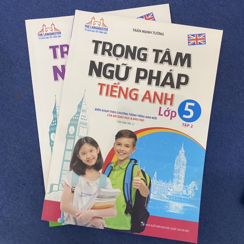 Sách - Trọng tâm ngữ pháp Tiếng Anh lớp 5 tập 2