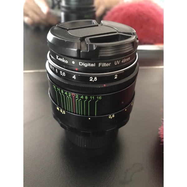 Ống kính máy ảnh boke xoáy Helios 44M