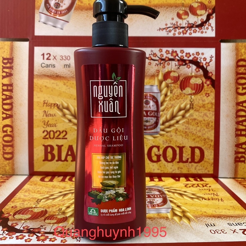 🍀 Dầu gội dược liệu Nguyên Xuân 250ml