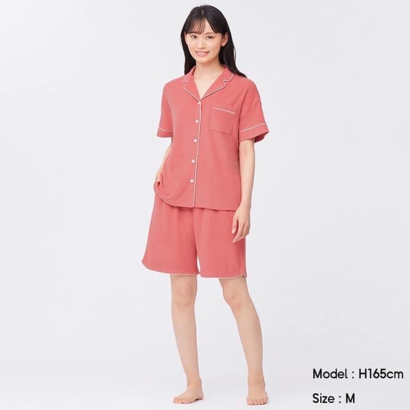 Bộ pizama/Bộ mặc nhà Gu chất cotton dày mặc thu