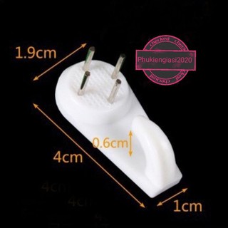 sỉ 100 móc đinh đóng tường size lớn 4*2cm