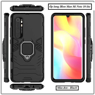 Ốp Lưng Xiaomi Redmi Note 8 / Note 8 Pro / Note 9S / Note 9 Pro / Note 10 Lite Chống Sốc IRON MAN Cao Cấp