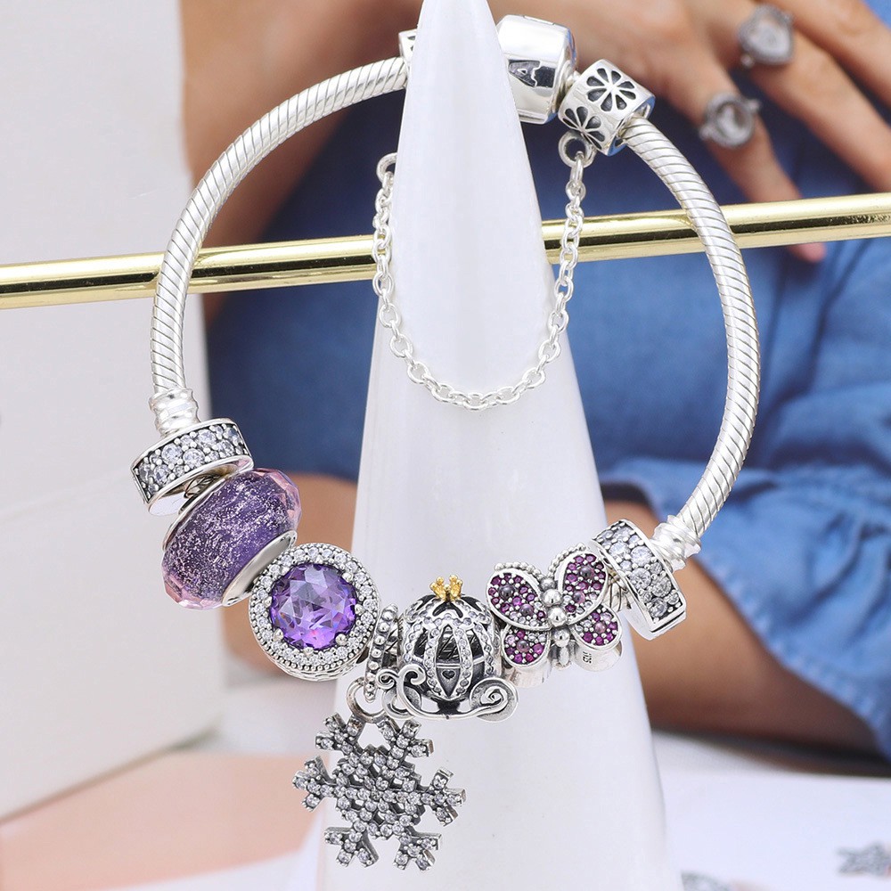[Hàng cao cấp] Vòng Bạc S925 ALE Cao Cấp - Vòng Charm Bạc Chuẩn S925 - Mã sản phẩm VONGBAC_DN058