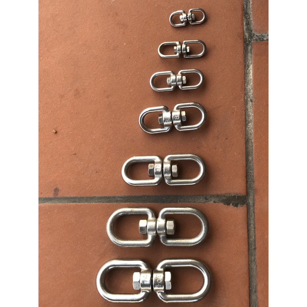 Ma ní Xoay INOX 304 Ø 4 5 6 8 10 12 14 16