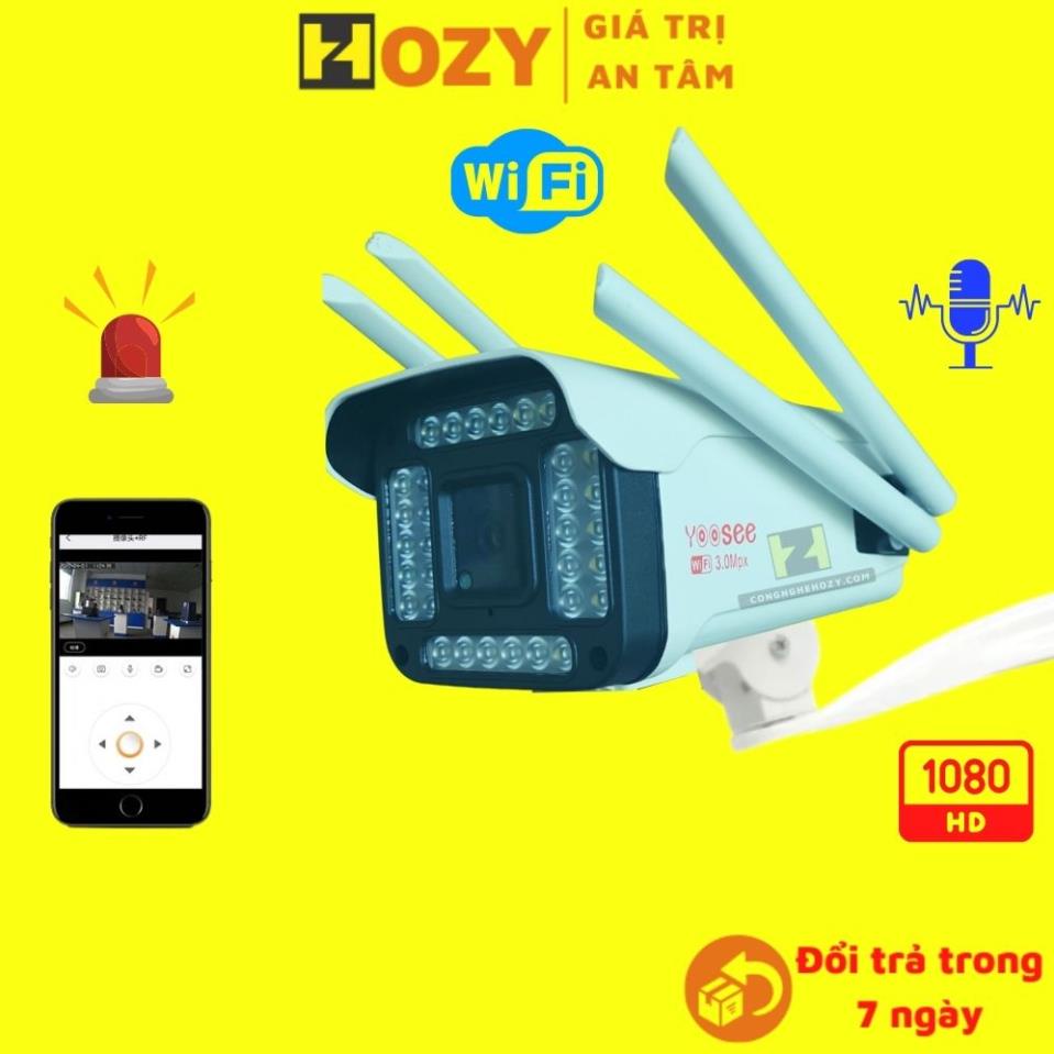 Camera IP YooSee ngoài trời W26H - Ultra HD Siêu nét 3.0Mpx