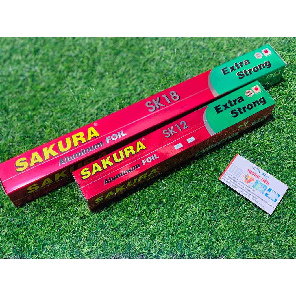 GIẤY BẠC SAKURA [SK12 & SK18 ]- DÙNG ĐỂ NƯỚNG THỰC PHẨM , TIỆN LỢI DỄ SỬ DỤNG