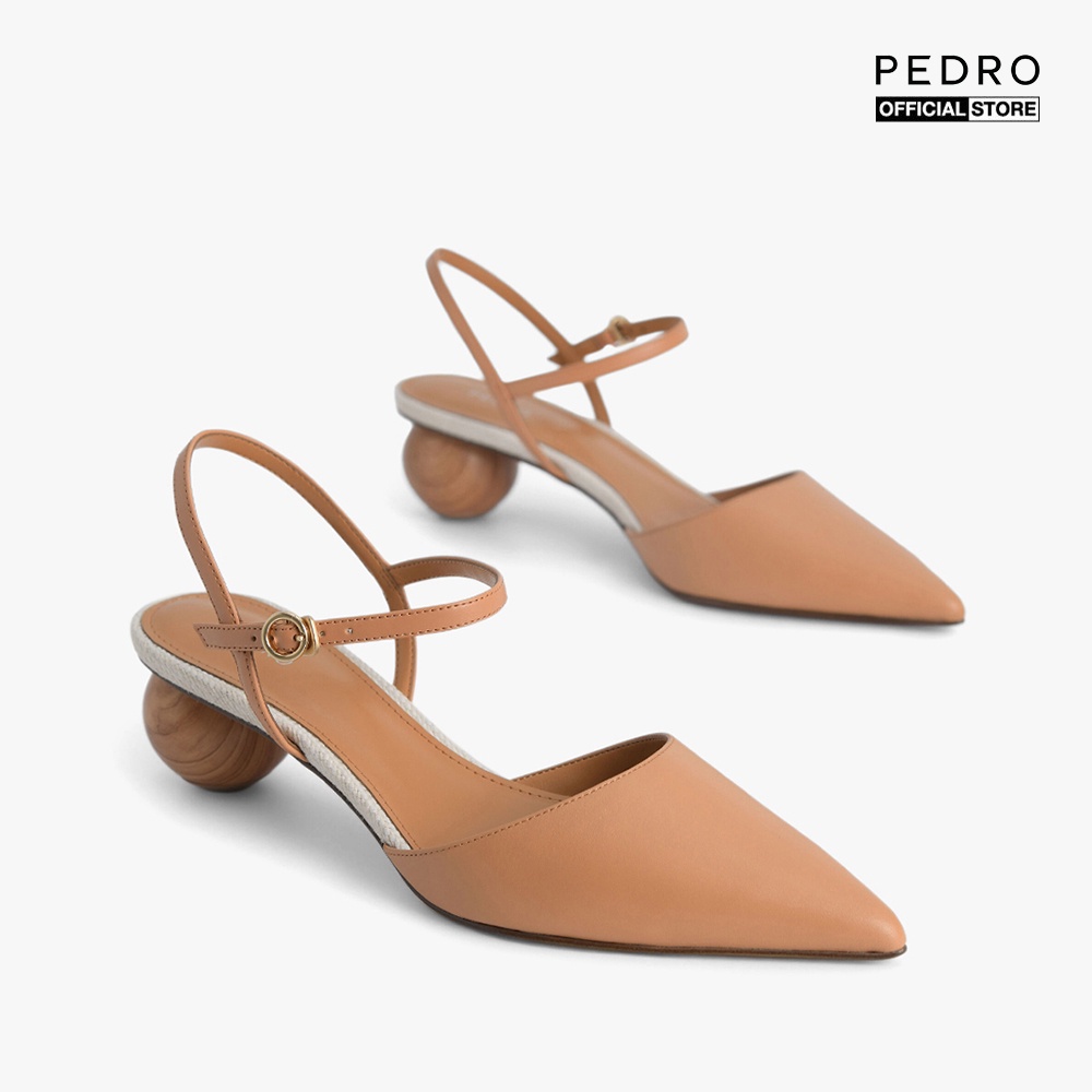 PEDRO - Giày cao gót mũi nhọn Leather Pointed Toe PW1-26480059-22