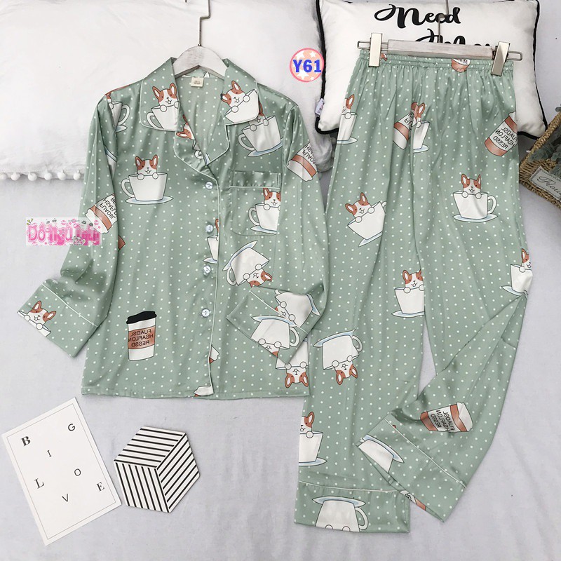 Pijama Lụa cao cấp Y61