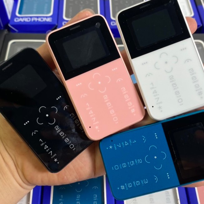 Điện thoại mini nhỏ gọn S10P như thẻ ATM thời trang phong cách cá tính | BigBuy360 - bigbuy360.vn
