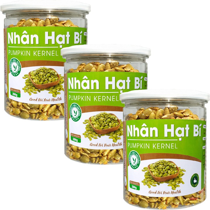 250g nhân hạt bí rang tỏi ớt hiệu SK FOOD