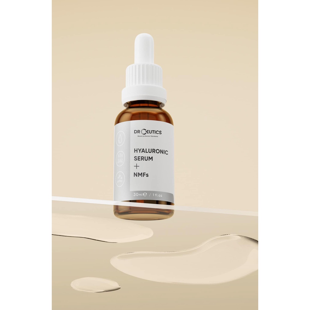 Tinh Chất HA Cấp Nước, Giúp Da Căng Bóng Hyaluronic Serum + NMFs Drceutics