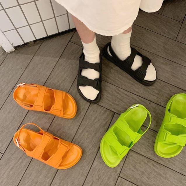 ] Sandal trần trám cao su dẻo