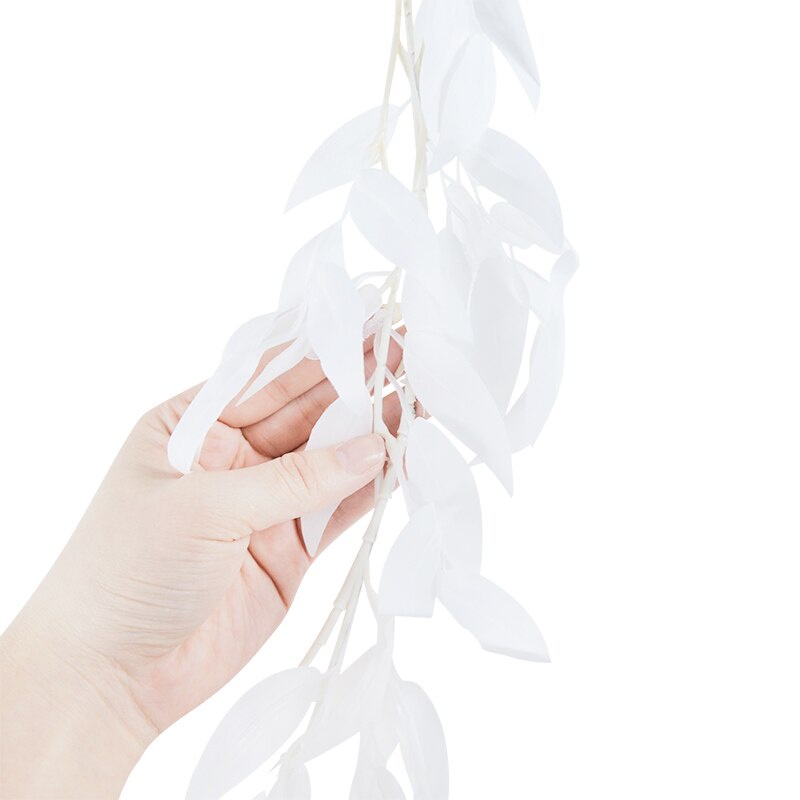 Cành Dây Olive , Dây lá Bạch Đàn, lá giả nhựa happy birthday phụ kiện trang trí sinh nhật