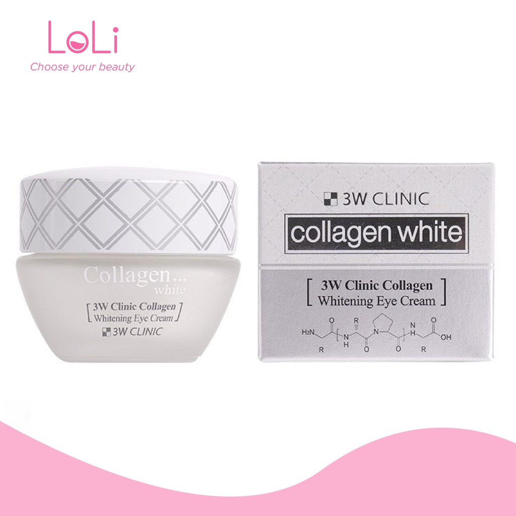 Kem dưỡng mắt 3W Collagen Whitening Eye Cream 35ml