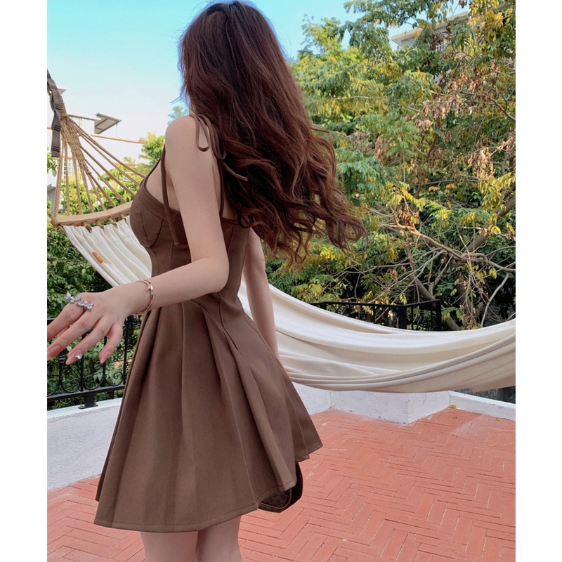 Đầm Trễ Vai Thiết Kế Quyến Rũ Thời Trang Mùa Hè Dễ Phối Đồ Dành Cho Nữ | BigBuy360 - bigbuy360.vn