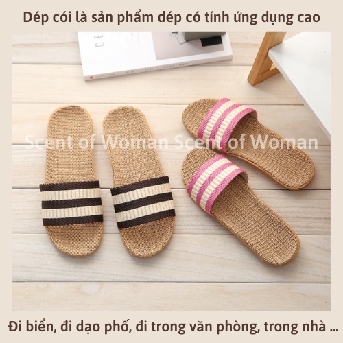 Dép cói thời trang [ đủ size nam nữ