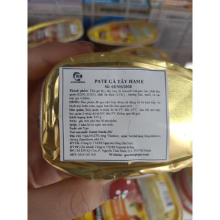 PATE GAN NGỖNG - GÀ - BÒ