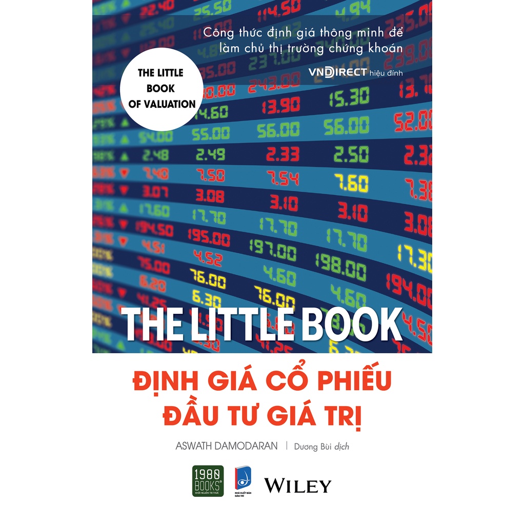 Sách - The Little Book - Định Giá Cổ Phiếu Đầu Tư Giá Trị - Aswath Damodaran