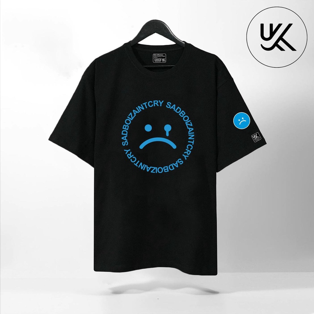 Áo Thun Tay Lỡ SADBOIZ  Aint Cry,  áo phông unisex Form rộng oversize, chất liệu Cotton - KKIM Shop