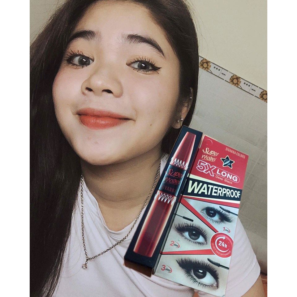 Mascara Hai Đầu Sivanna Super Model 5X Long HF893 | BigBuy360 - bigbuy360.vn